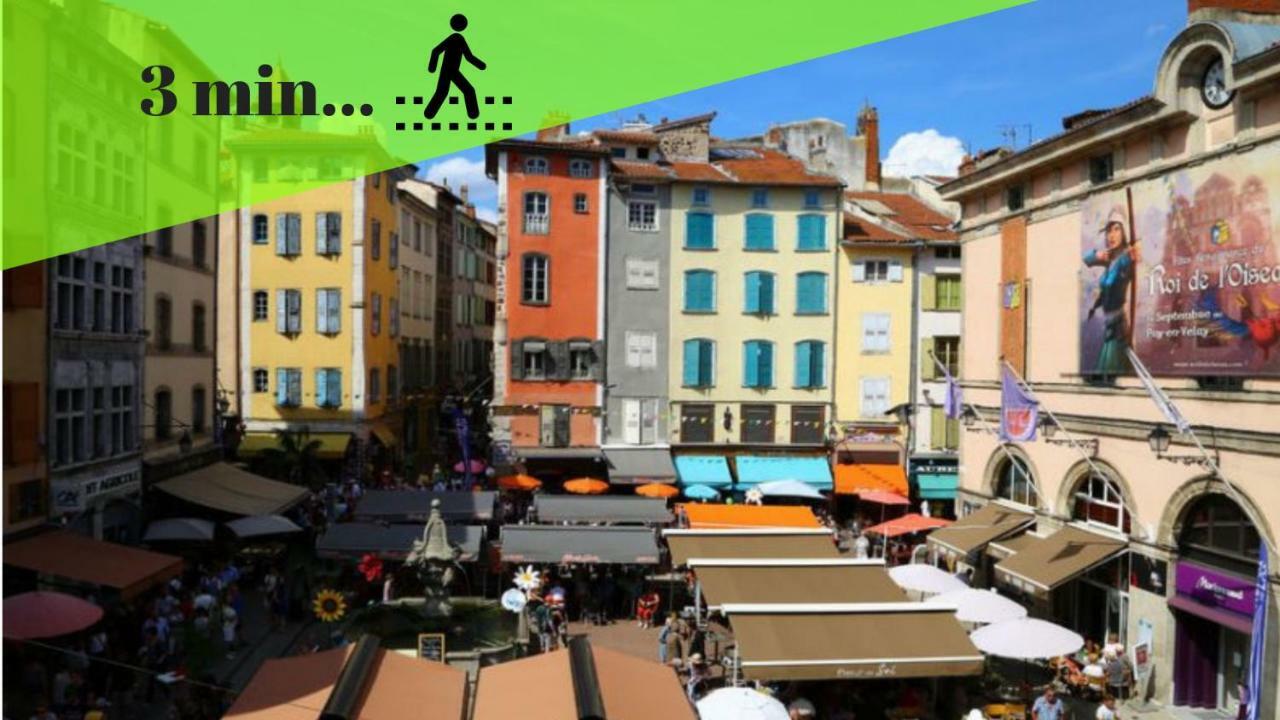 Les Nuits D'Anis - Appartements Hypercentre Le Puy-en-Velay ภายนอก รูปภาพ